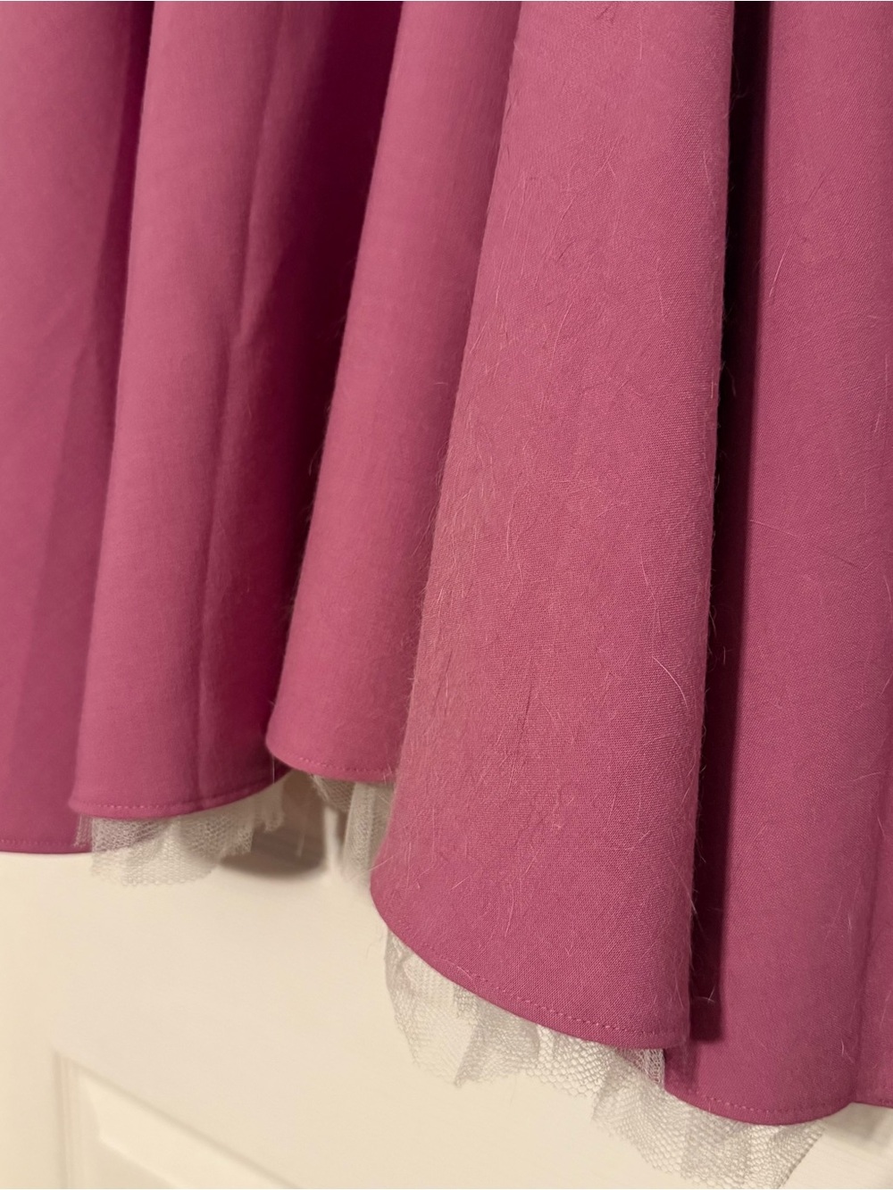 Women’s Flared Midi Skirt - Orchid Pink - Picture 4 of 15